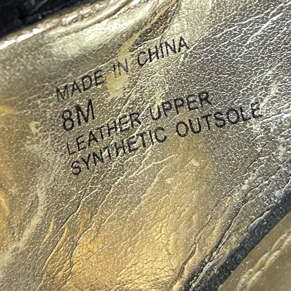 Bakers Debbie Black Suede Peep Toe High Heels Women’s 8M - Picture 8 of 11